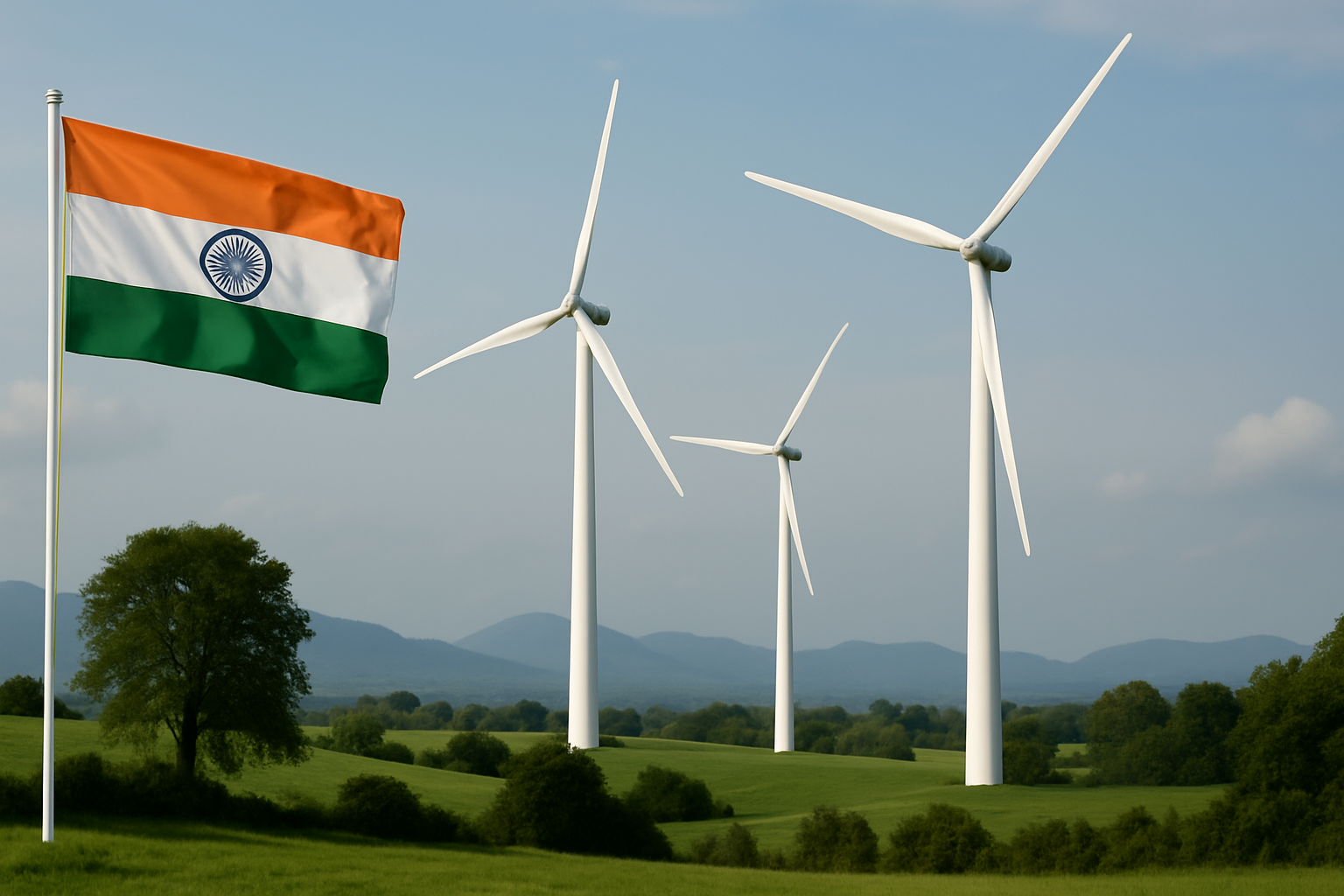 India’s Wind Energy Capacity Grows to 51.5 GW